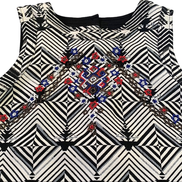 FREE PEOPLE | New Romantic Beaded Shift Dress Size M - Picture 3 of 10